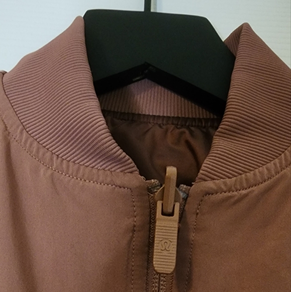 Lululemon Non-Stop Reversible Bomber in Spiced Chai - Picture 3 of 5